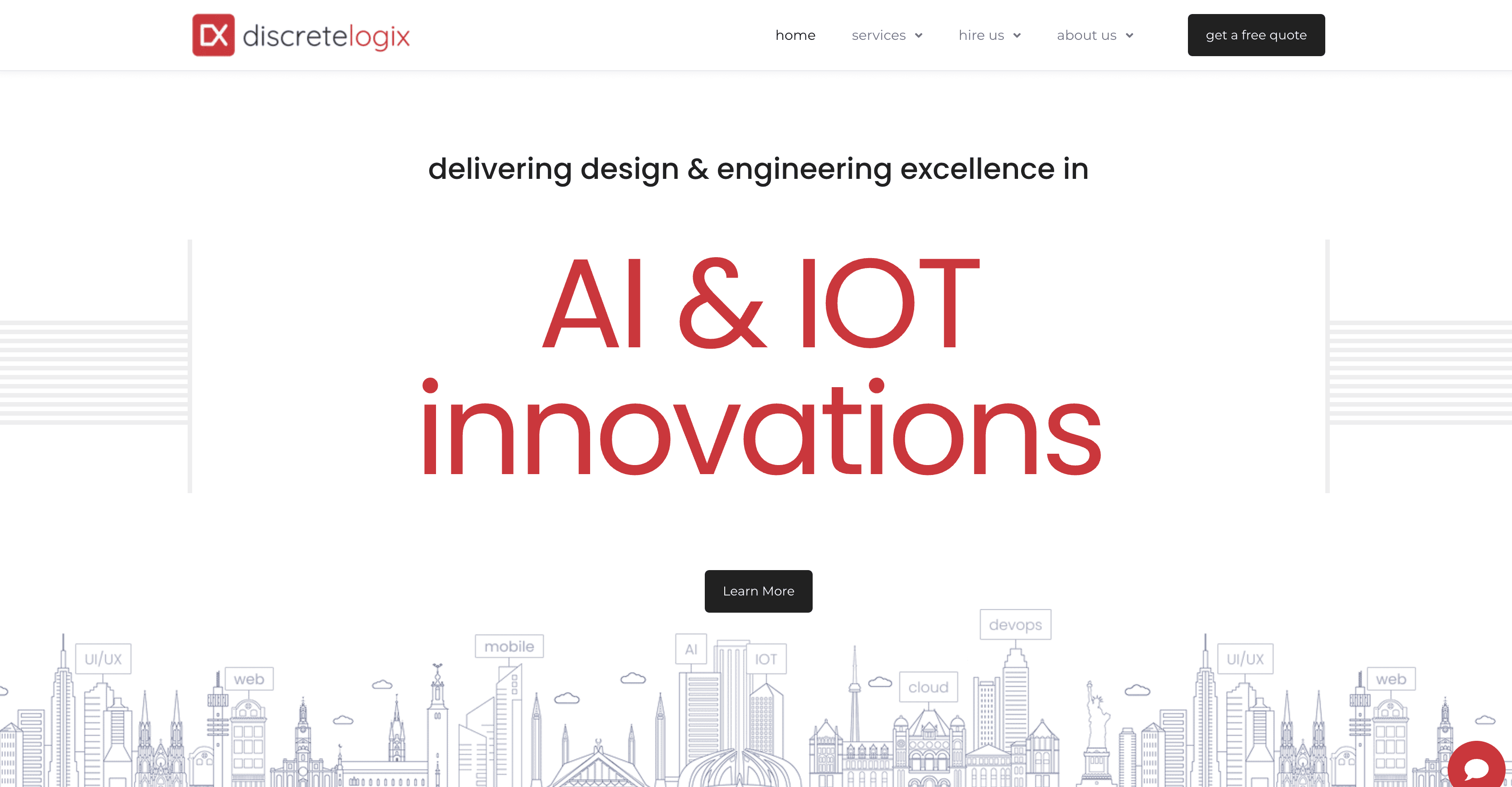 Discretelogix - Software Engineer company logo and project showcase