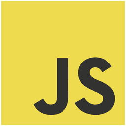 JavaScript programming language logo - High-level programming language for web development