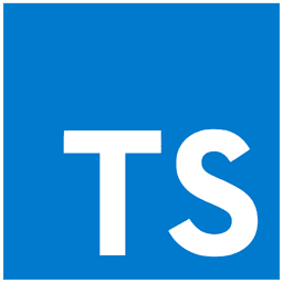 TypeScript logo - Typed superset of JavaScript that compiles to plain JavaScript