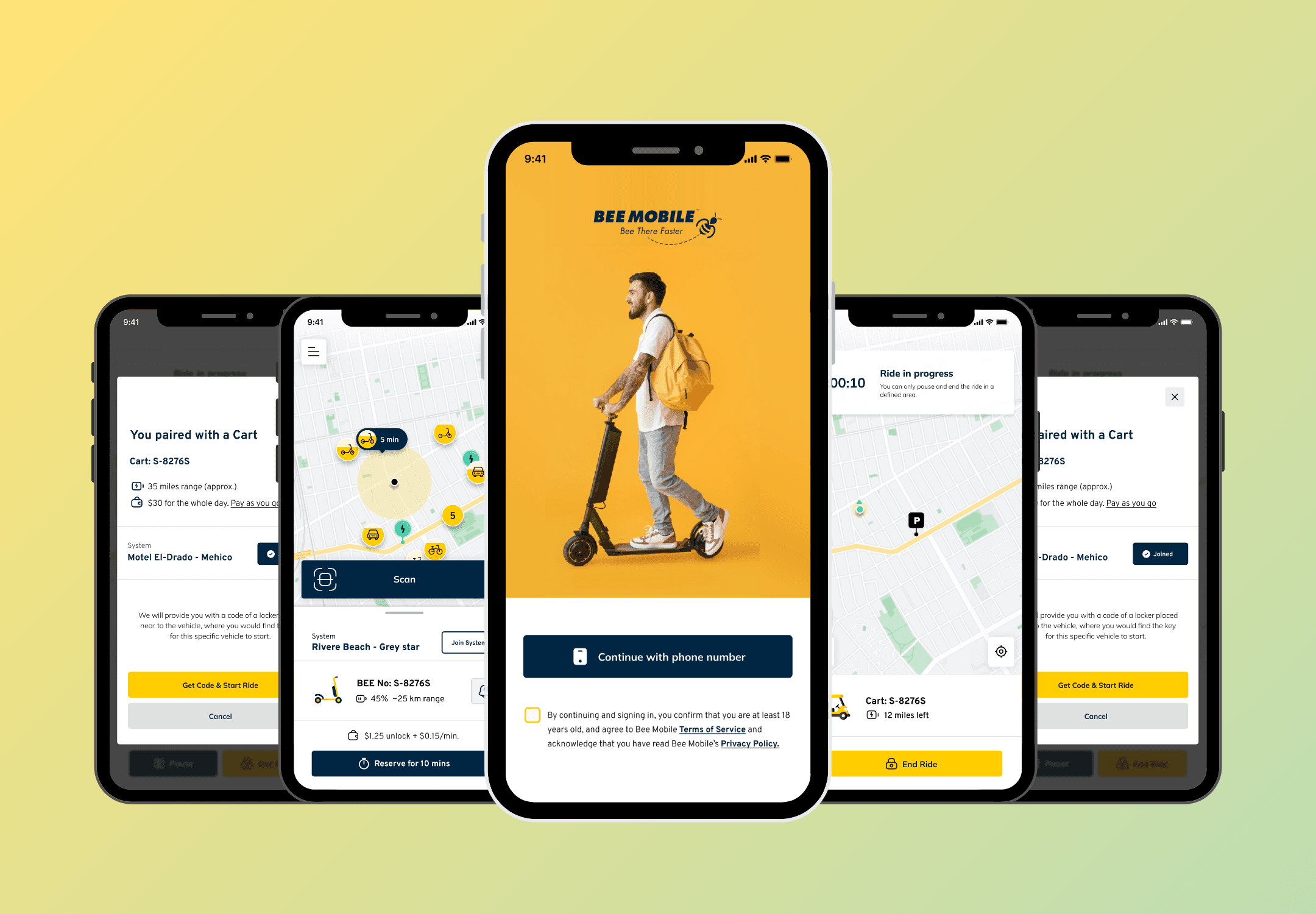 Bee Mobile project preview