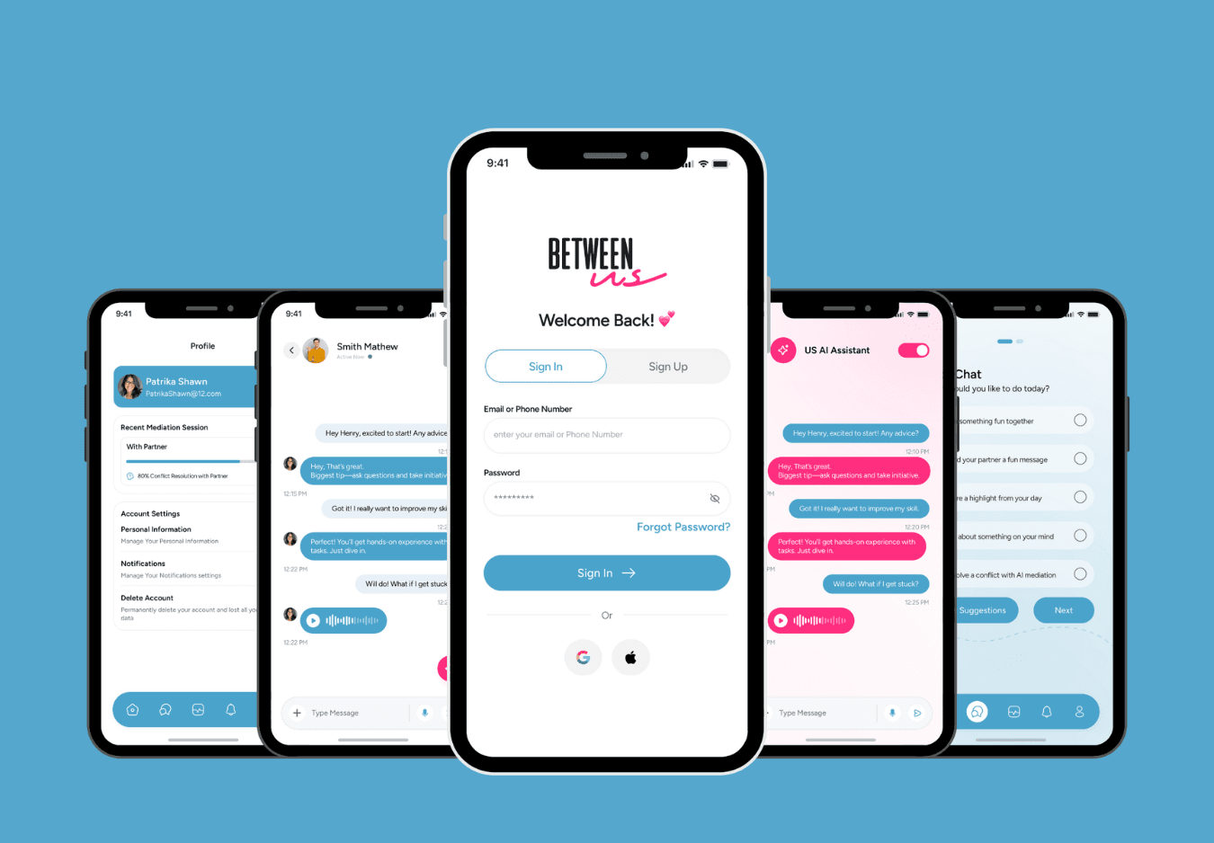 Between US project preview